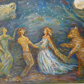 Серебряное кресло