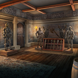 локация оружейная комната