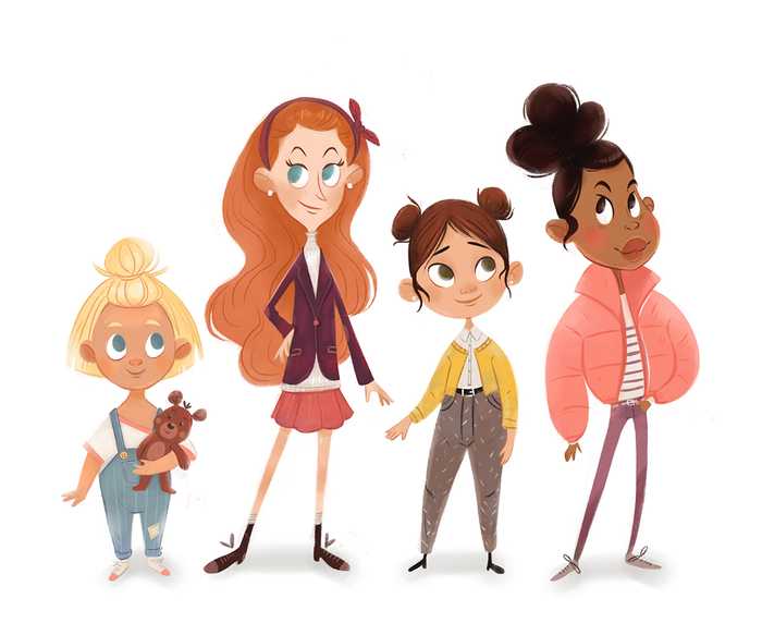 Дизайн персонажей