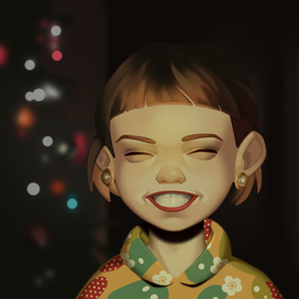 Портрет крохи Анны