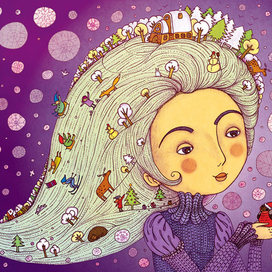 Зимняя девочка