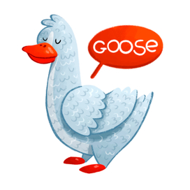 Животные: гусь
