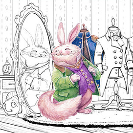 Страница раскраски