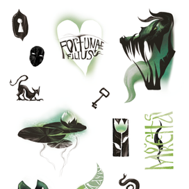 стикерпак "болотный дракон"