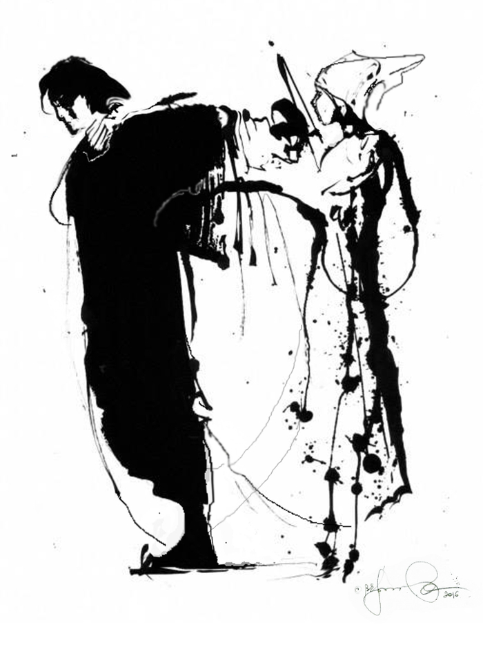 Shakespeare. Romeo and Juliet . illustration