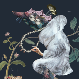 Коллаж из серии «Животные Сахалина „Осетрина“»