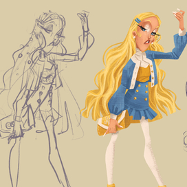 Дизайн персонажей 