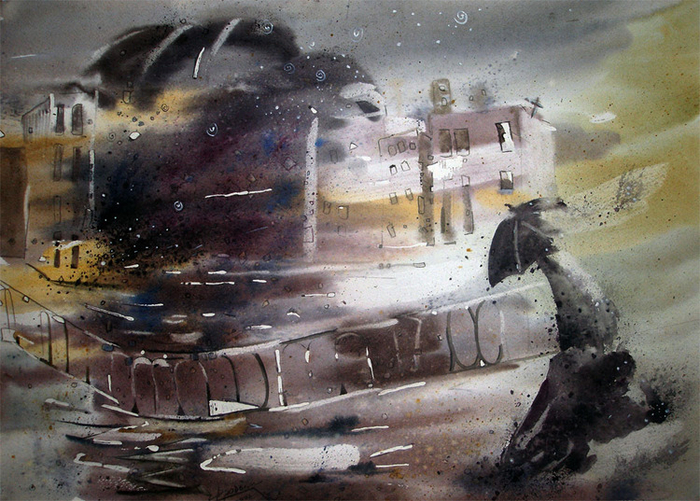 Спешка в суету.