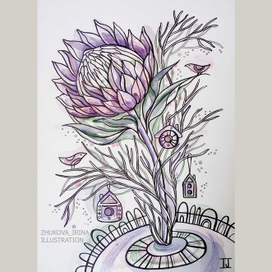 Протея. Серия "Botanical Secrets"