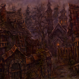 Мрачная улочка