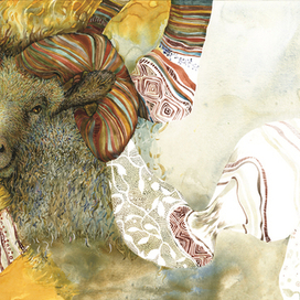 Р.Барадулина "Сябрына". Мудрый Баран