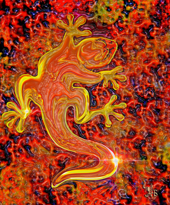 огненная саламандра