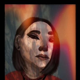 Девушка на свету