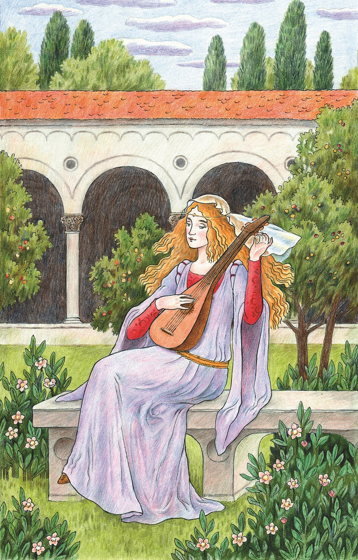 Обложка для "Баллад" Жуковского