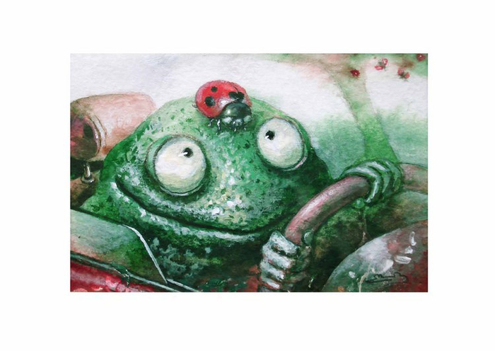 Лягушка-путешественница