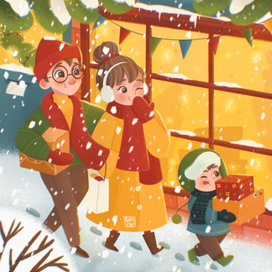 Новогодний шоппинг