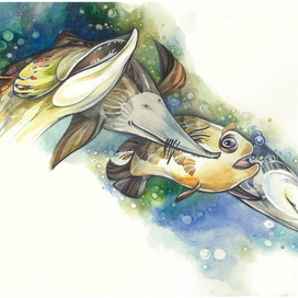 Сказка о сельди и камбале