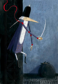 Иллюстрация к сказке Э.Т. А. Гофмана "Щелкунчик и мышиный король"