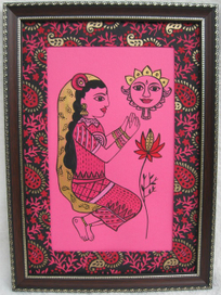 Молящаяся индуска