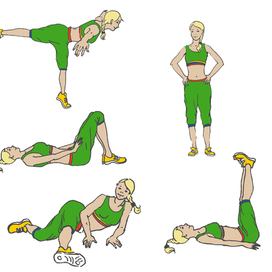 Упражнения для ног