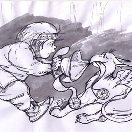 Золото скифов. Эскиз