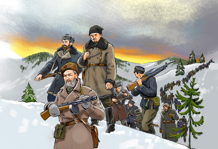 Иллюстрация к книге "Победа-за нами!"