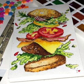 Food иллюстрация 