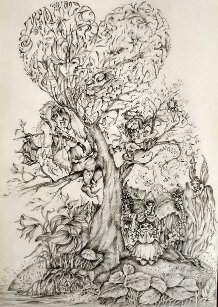 Мир элементалей.