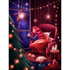 Уютный зимний вечер