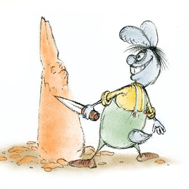 Ради искусства и морковки не жалко