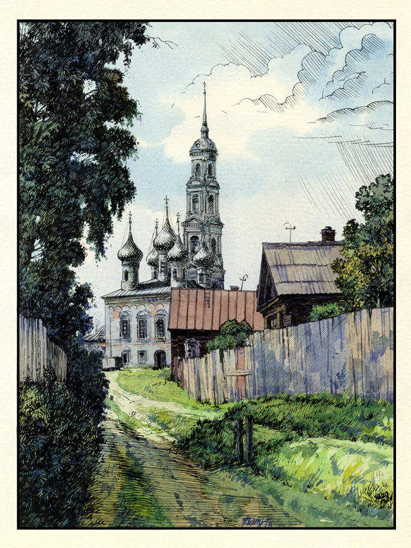 Юрьевец. Колокольня