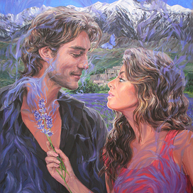 "Веточка лаванды"