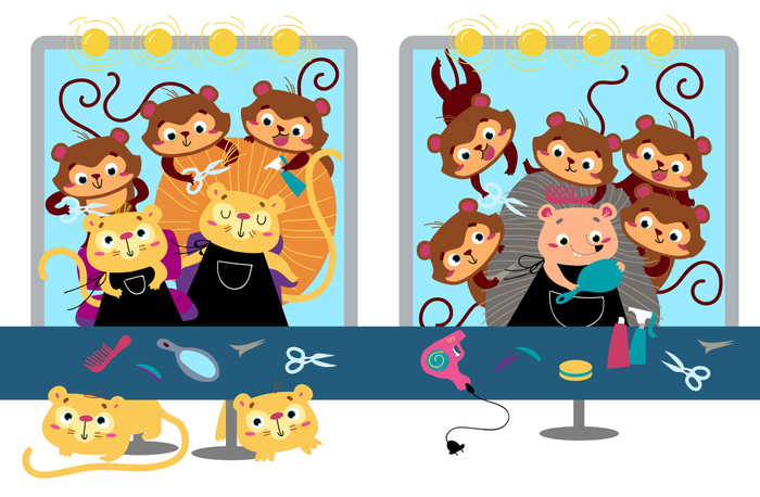 Мордашки, парикмахерская