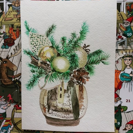 зимний букет