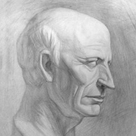 Гипсовая голова