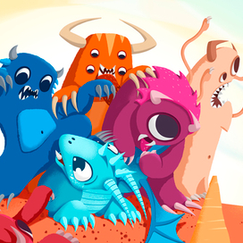 Мостры с драконами