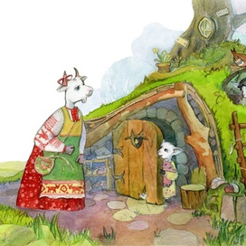 Волк и семеро козлят 1