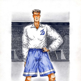 эскиз костюмов х/ф "Великий Багор или генерал Василий, сын Иосифа" реж. В.Садовский 