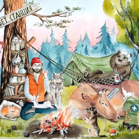 Доктор Айболит вернулся в Лен.область чтобы лечить лесных зверей и их малышей