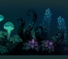 Концепт-арт растительности