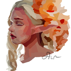 Этюд головы 