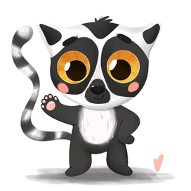 Лемур | бренд-персонаж