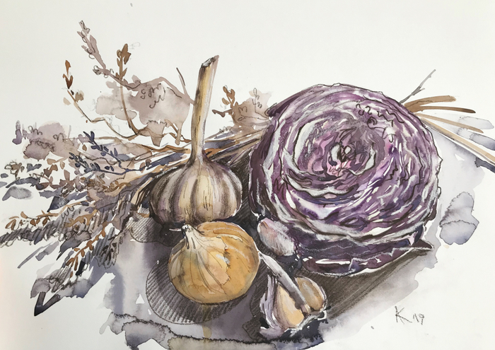 Кухонная зарисовочка 