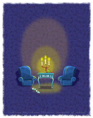 "Ужин при свечах, но без еды".