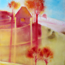 Свет, масло, холст 35Х45