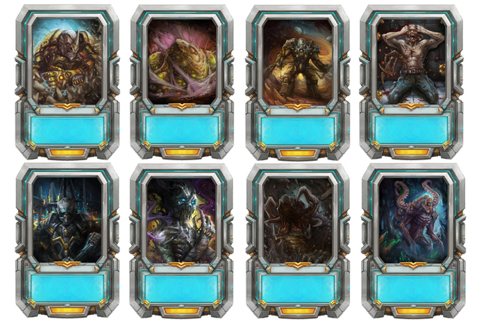 Набор карт для проекта "Star Crusade CCG"