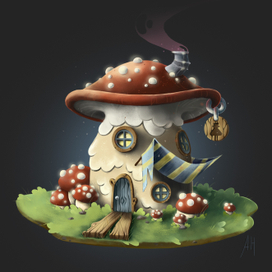 Грибной домик