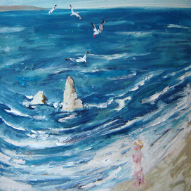 ребенок и море