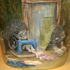 Цветочный горшок