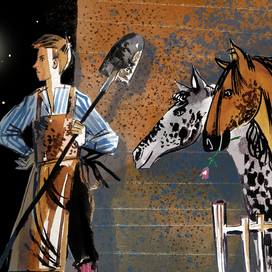 Иллюстрация к норвежской сказке